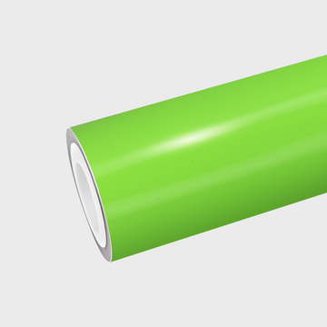 PET  Gloss Green Vinyl Wrap