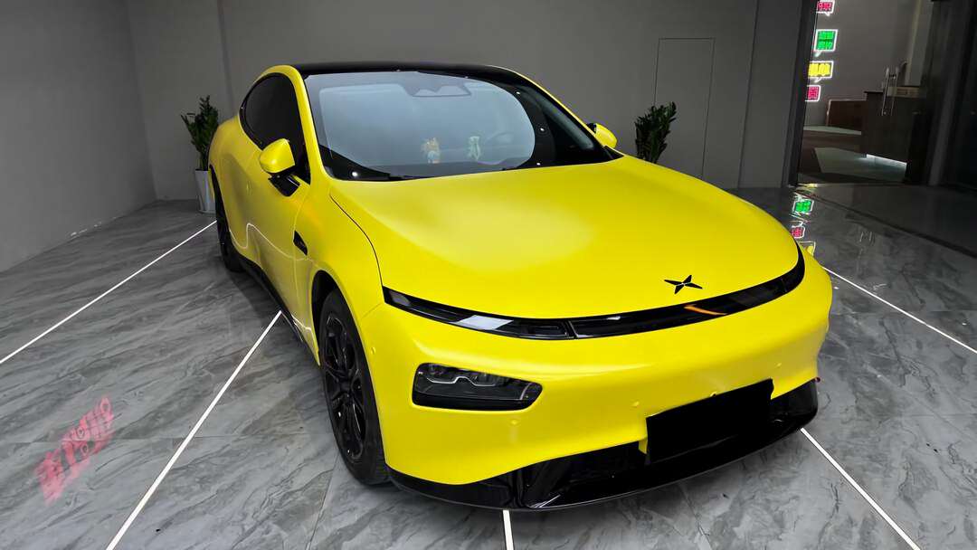 PET  Flat Maize Yellow Vinyl Wrap