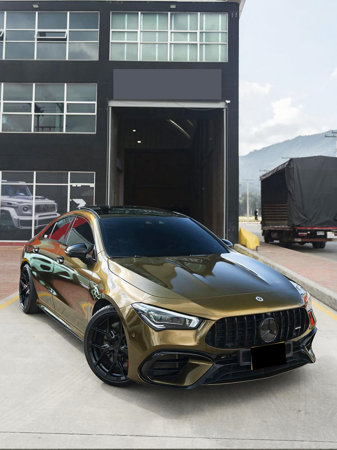 PET  Midnight Gold Vinyl Wrap