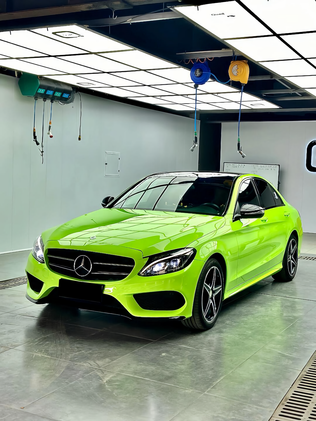 PET  Gloss Green Vinyl Wrap