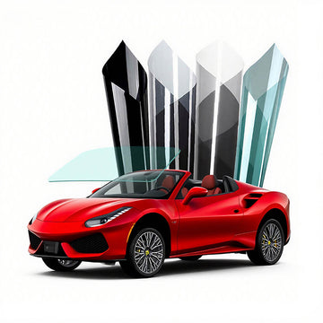High Quality Nano Ceramic Window Tint Film VLT 5% 8% 10% 15% 25% 35% 40% 50% 60% 70% Front Windshield for Vehicle Car