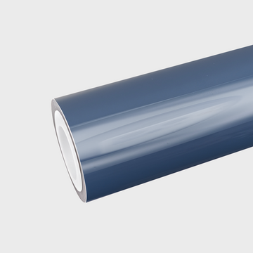 PET Porcelain Blue Vinyl Wrap