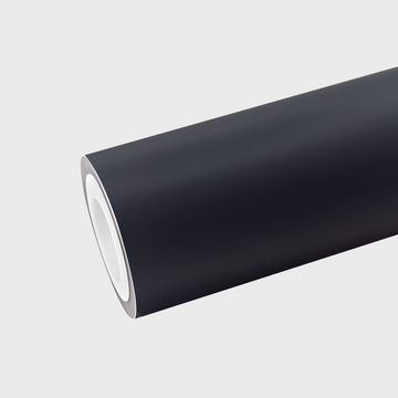 PET Satin Black Vinyl Wrap