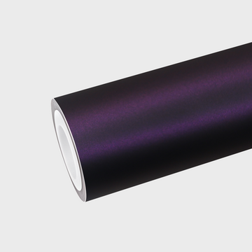 PET  Black Iridescent Purple Vinyl Wrap