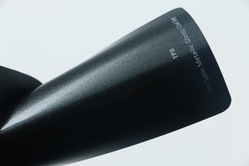 High Quality Full Body Colored PPF Self Healing TPU Satin Metallic Glossy Coal Grey Change Film Wrap Vinyl Roll for Car
