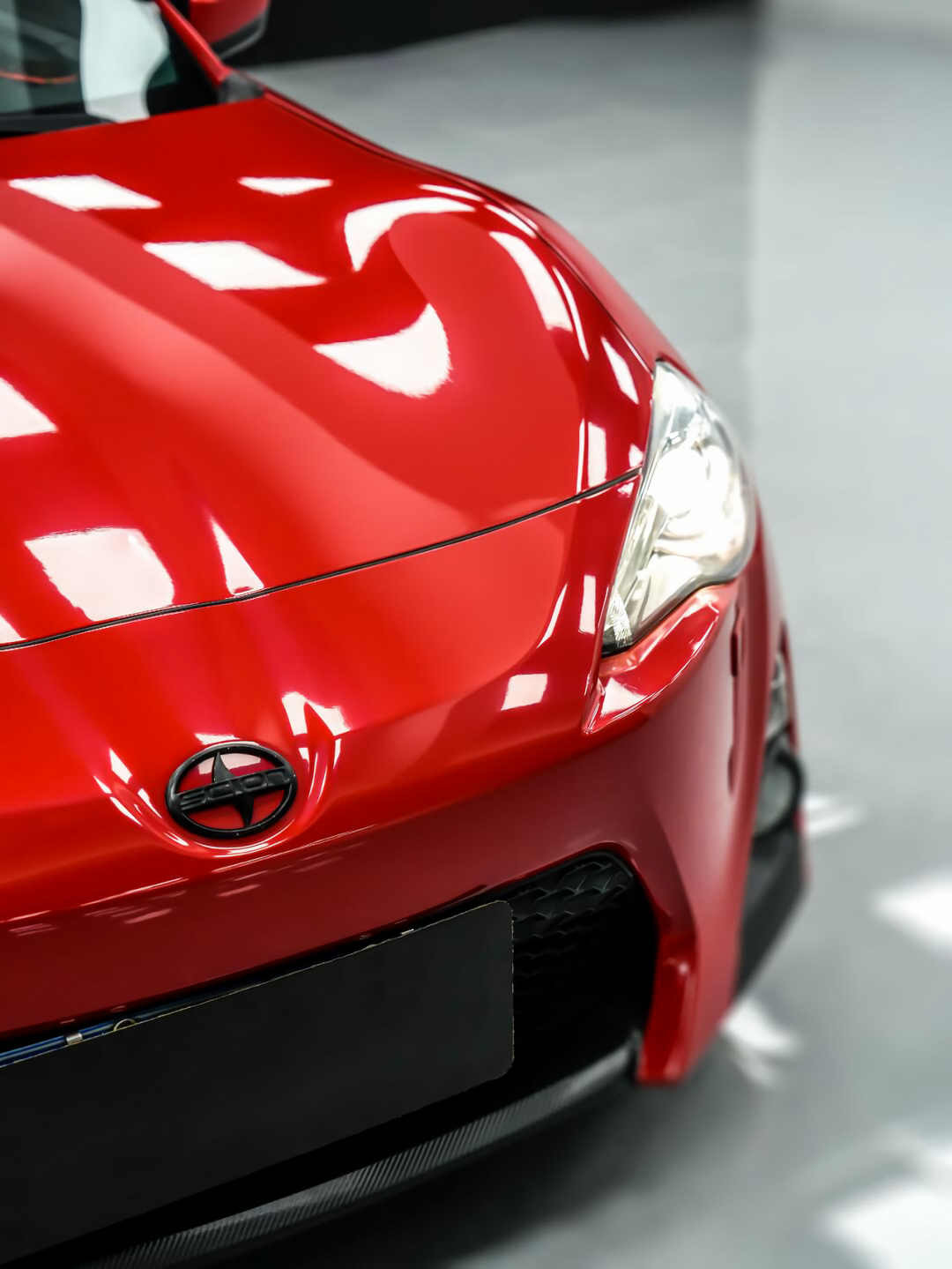 PET Ferrari Red Vinyl Wrap