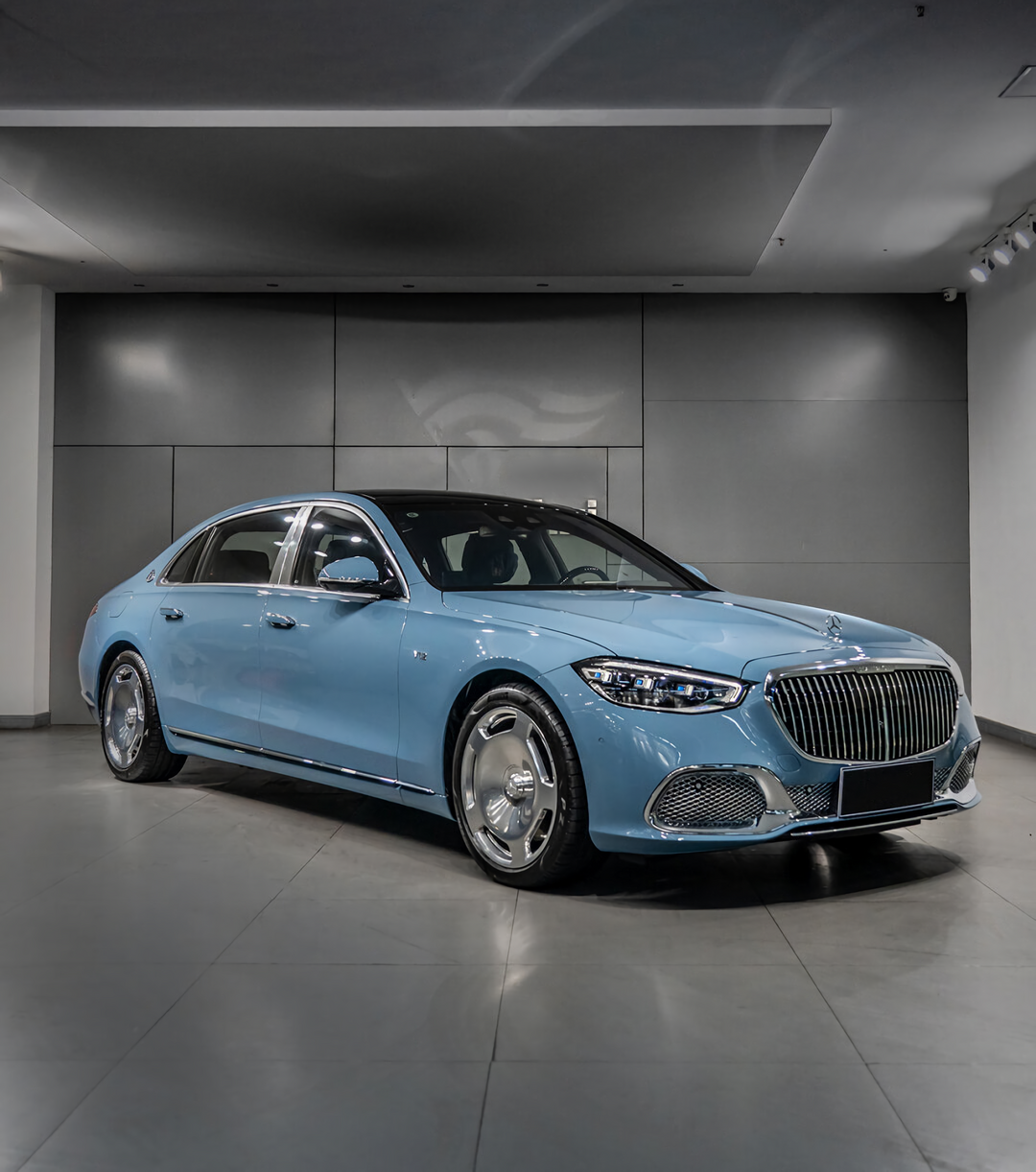 PET Porcelain Blue Vinyl Wrap