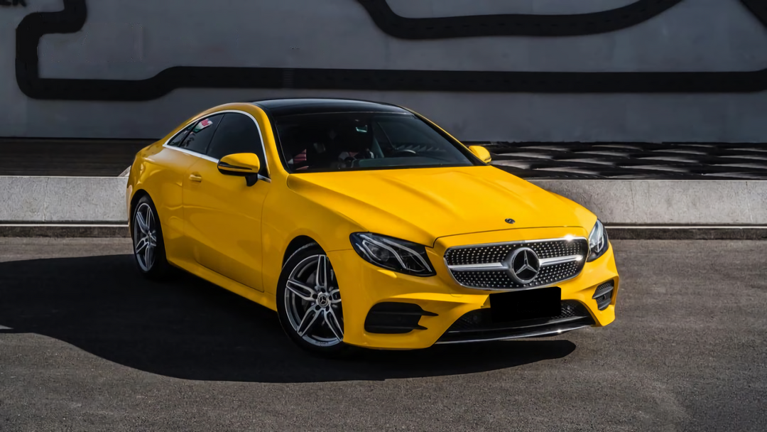 PET Sunflower Yellow Vinyl Wrap
