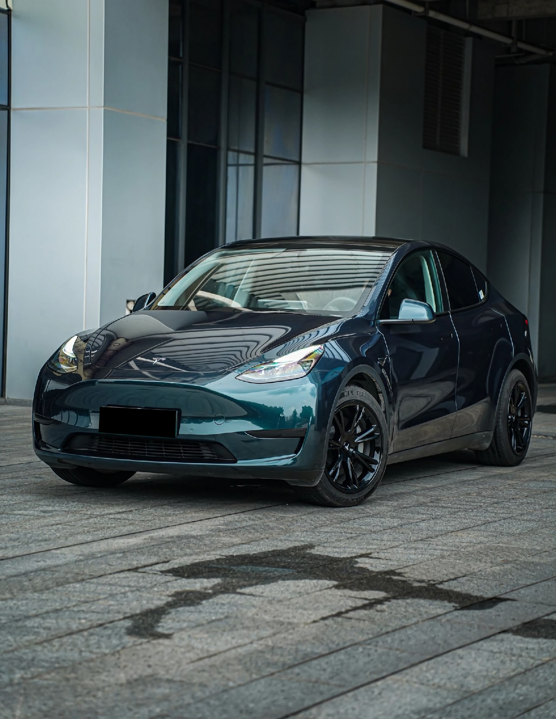 PET British Green Vinyl Wrap