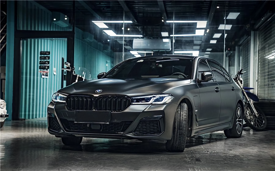 PET Matte Graphite Gray Vinyl Wrap