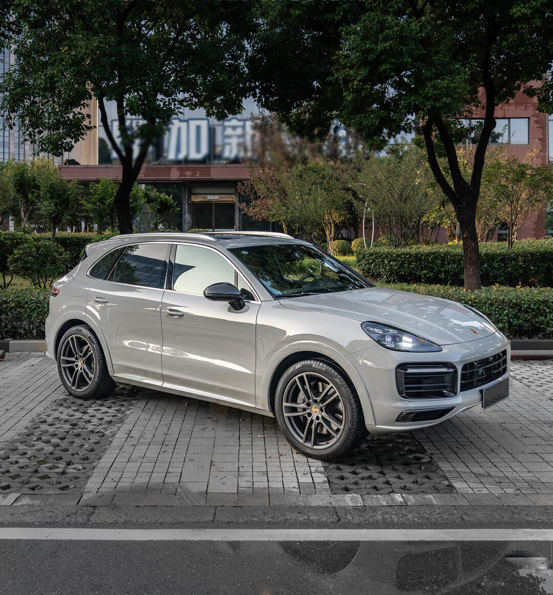 Self-healing Porsche Gray