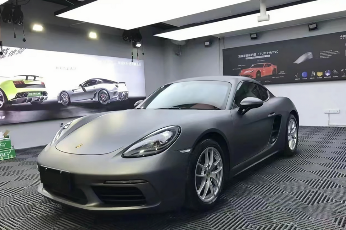 PET Interstellar Gray Vinyl Wrap
