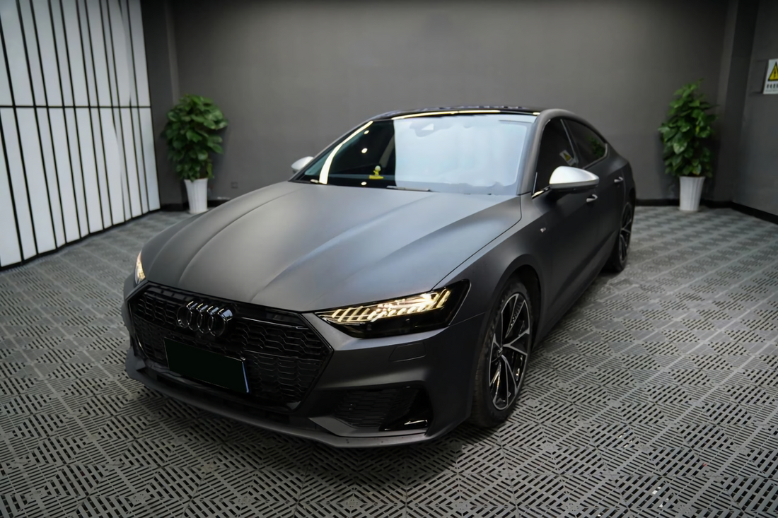 PET Interstellar Black Vinyl Wrap