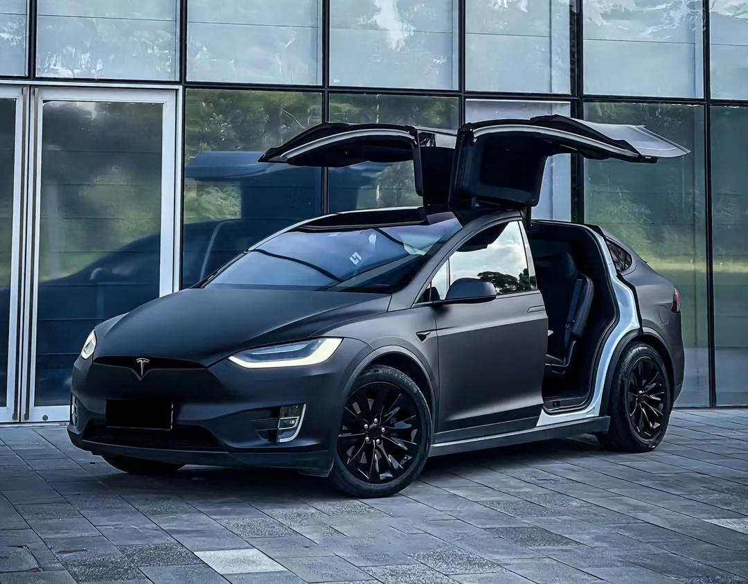 PET Satin Black Vinyl Wrap