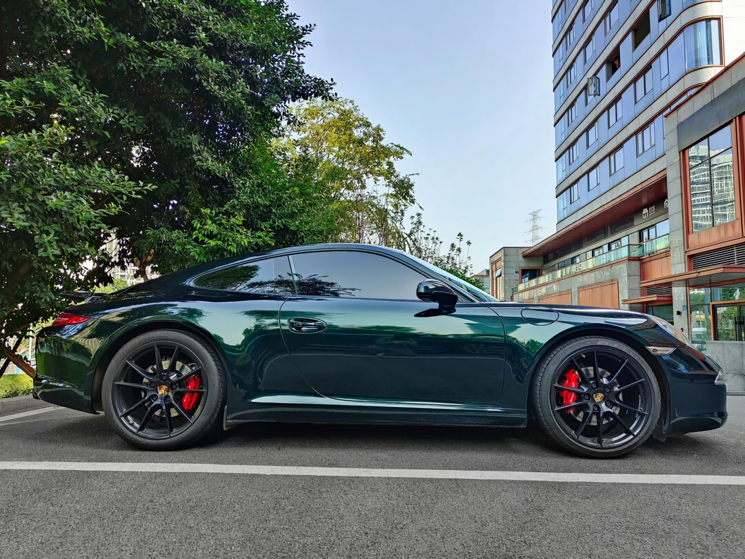 PET Brilliant Royal Green Vinyl Wrap