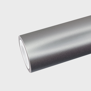 PET Matte Metallic  Space Silver Vinyl Wrap