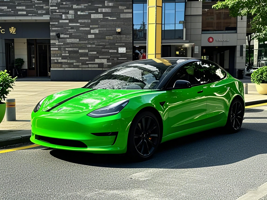 PET  Viper Green Vinyl Wrap